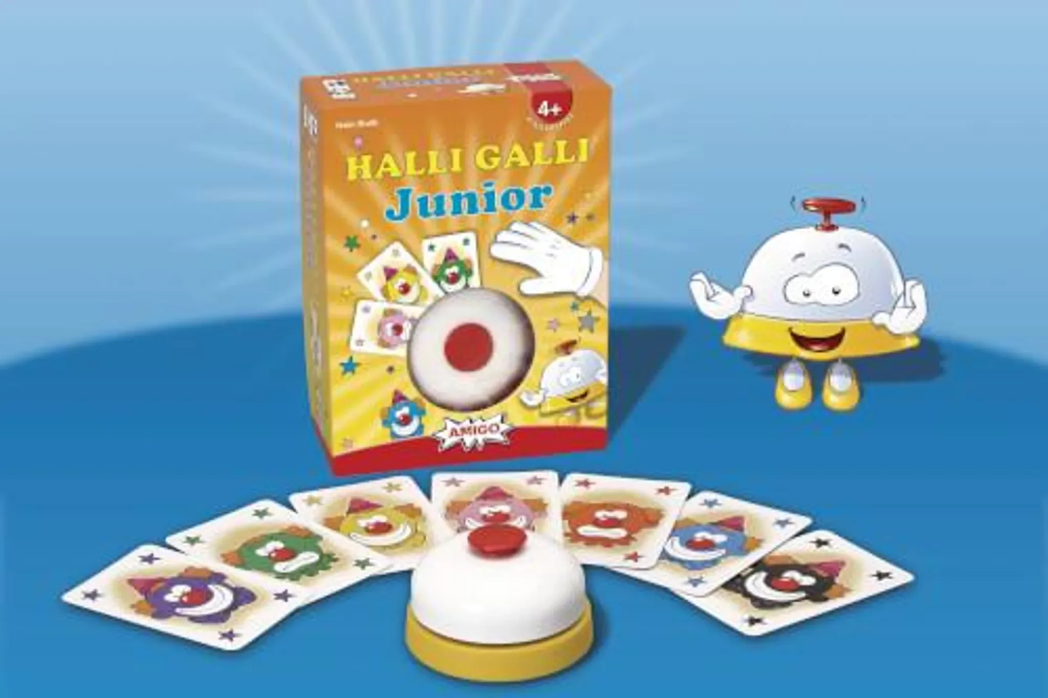 Halli Galli Junior – Kartenspiel mit Glocke ab 4 Jahren